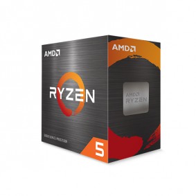 CPU AMD Ryzen 5 5600X, with Wraith Stealth cooler / 3.7 GHz (4.6GHz Max Boost) / 35MB Cache / 6 cores, 12 threads / 65W / Socket AM4